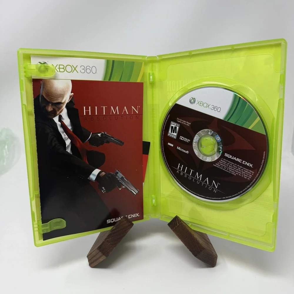 Hitman Absolution Xbox 360 Video Game Complete CIB Shooter M Square Enix